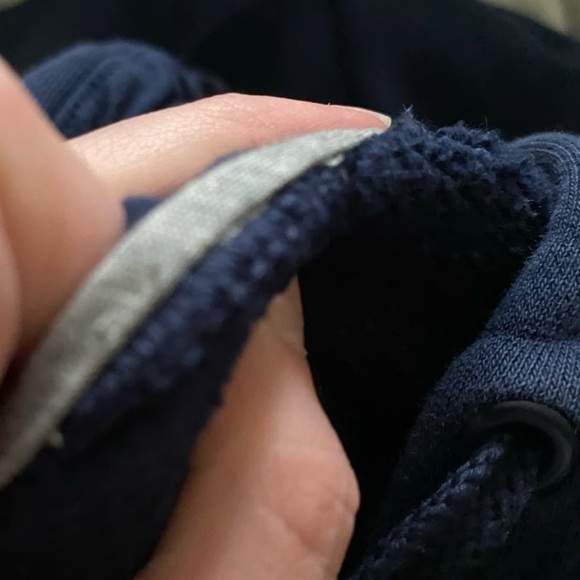 Navy Nike Hoodie - Picture 3 of 5